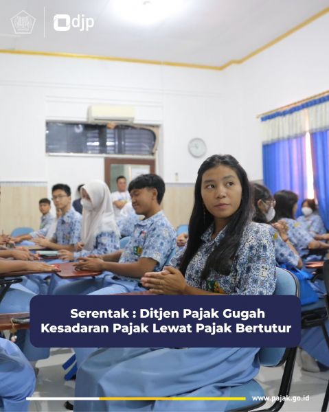 Kantor pajak se-Surabaya sosialisasi ke pelajar