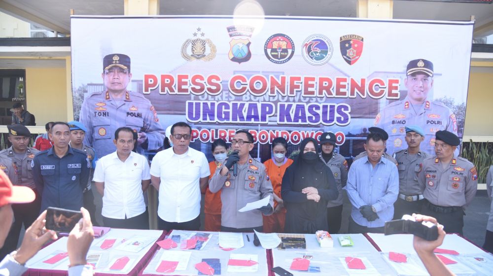 Polres Bondowoso ungkap kasus penipuan dan penggelapan