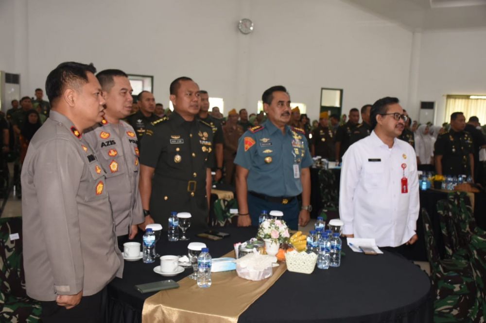 Lantamal V Turut Serta di HUT Korem 084/BJ ke-57