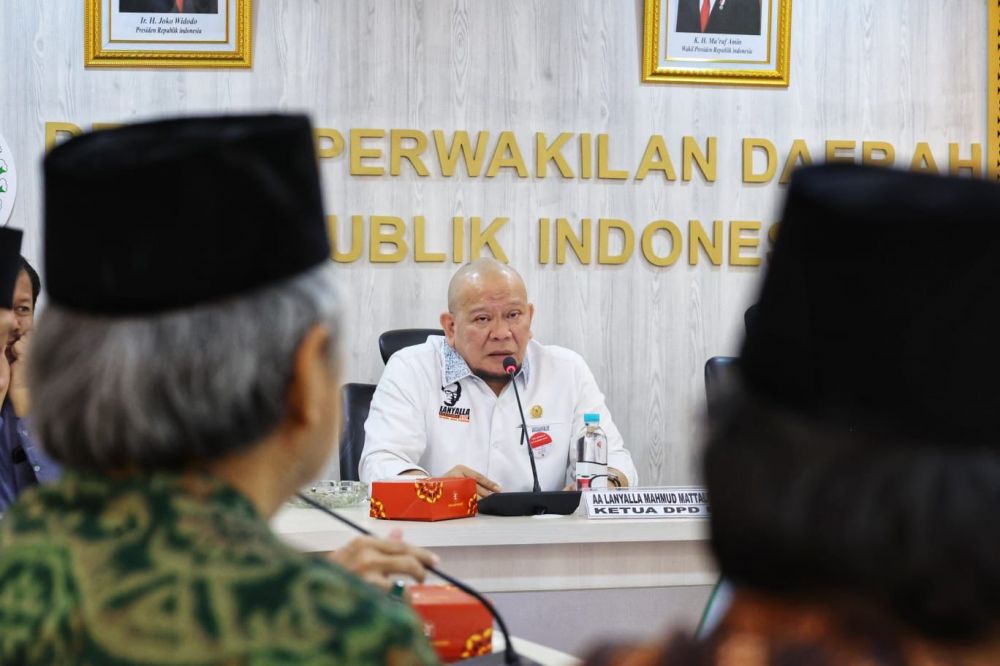 Ketua DPD RI AA LaNyalla Mahmud Mattalitti
