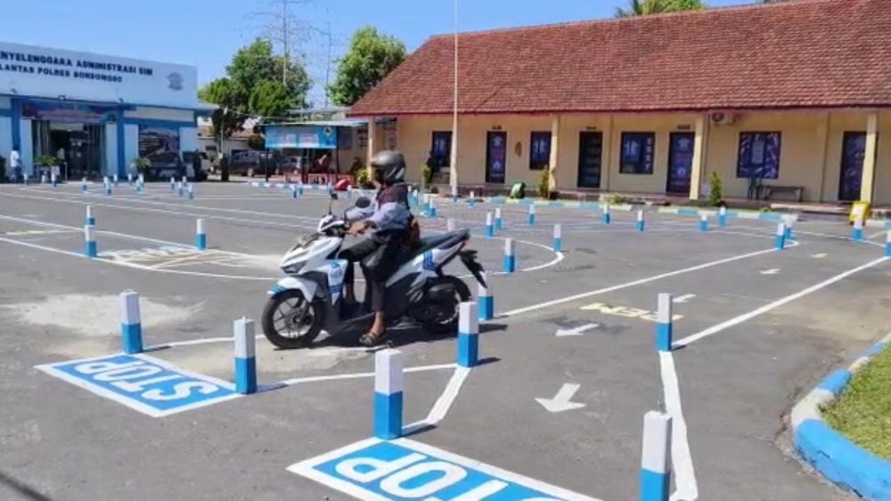 Polres Bondowoso telah ubah lintasan ujian praktek SIM C