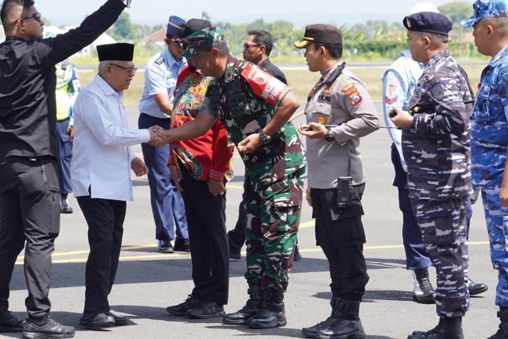 Dansatgas Pengamanan Wilayah Terjun Langsung ke Sasaran Kunjungan RI 2