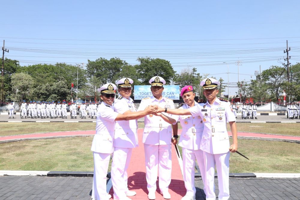 Danlantamal V Pimpin Sertijab 2 Jabatan Strategis Lantamal V