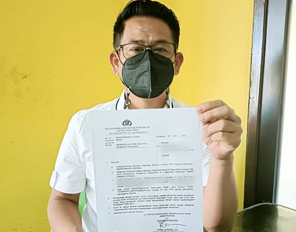 Anggota Polresta Sidoarjo, Ipda MA