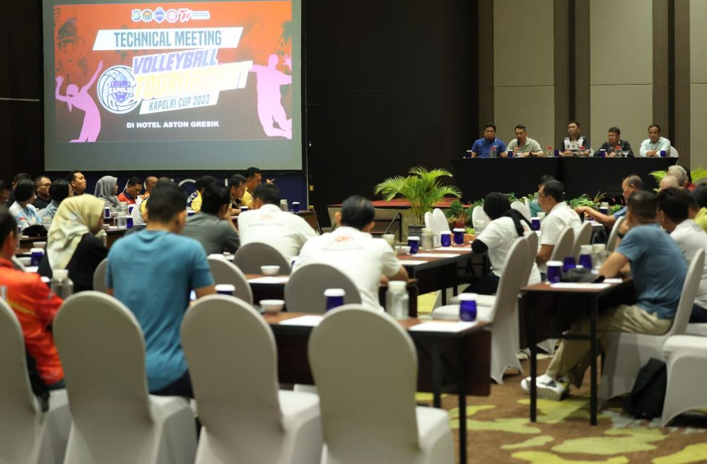 Panitia turnamen Bola Voli gelar Tehnical Meeting