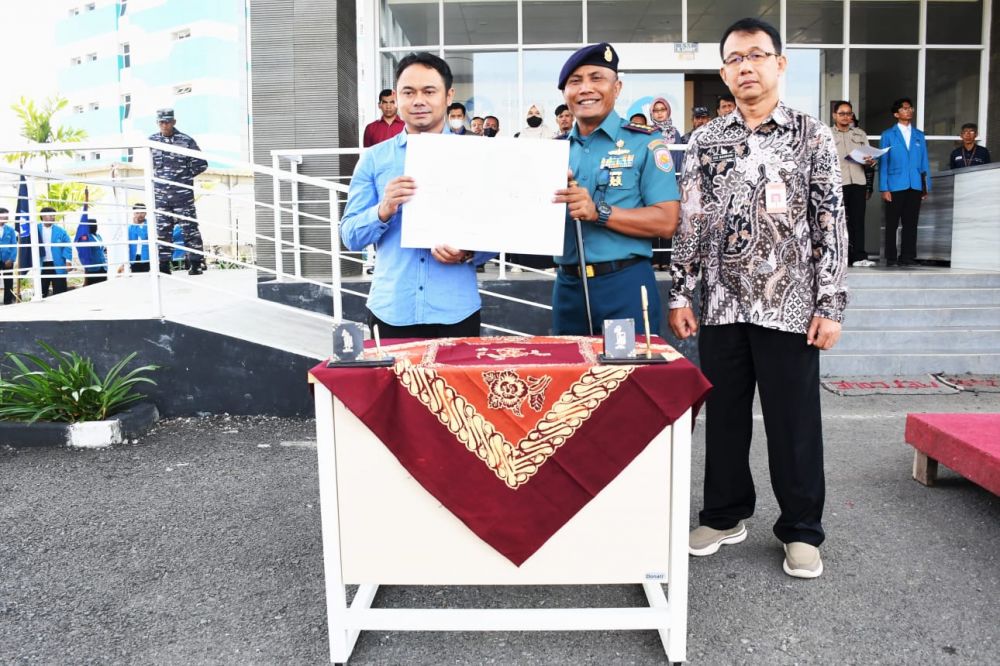 Danlanal Cilacap buka latihan dasar kedisiplinan