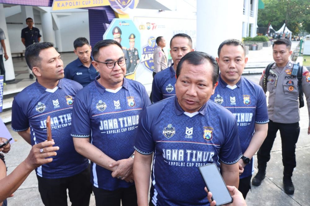 Kapolda Jatim Irjen Pol Dr. Toni Harmanto resmikan turnamen Bola Voli Kapolri Cup 2023