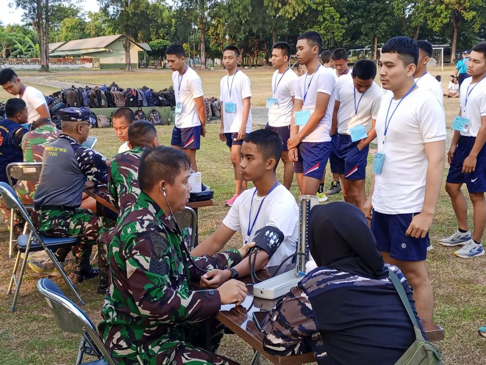 Tes Samapta Casis Bintara dan Tamtama