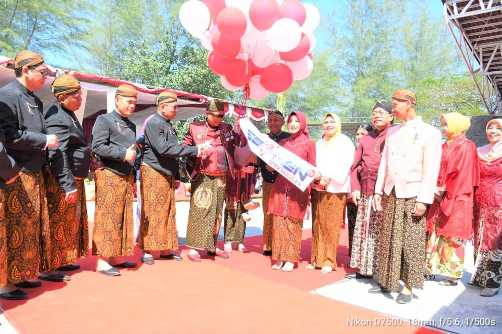 Danlanal Cilacap ikuti upacara HUT ke-394 Kabupaten Kebumen