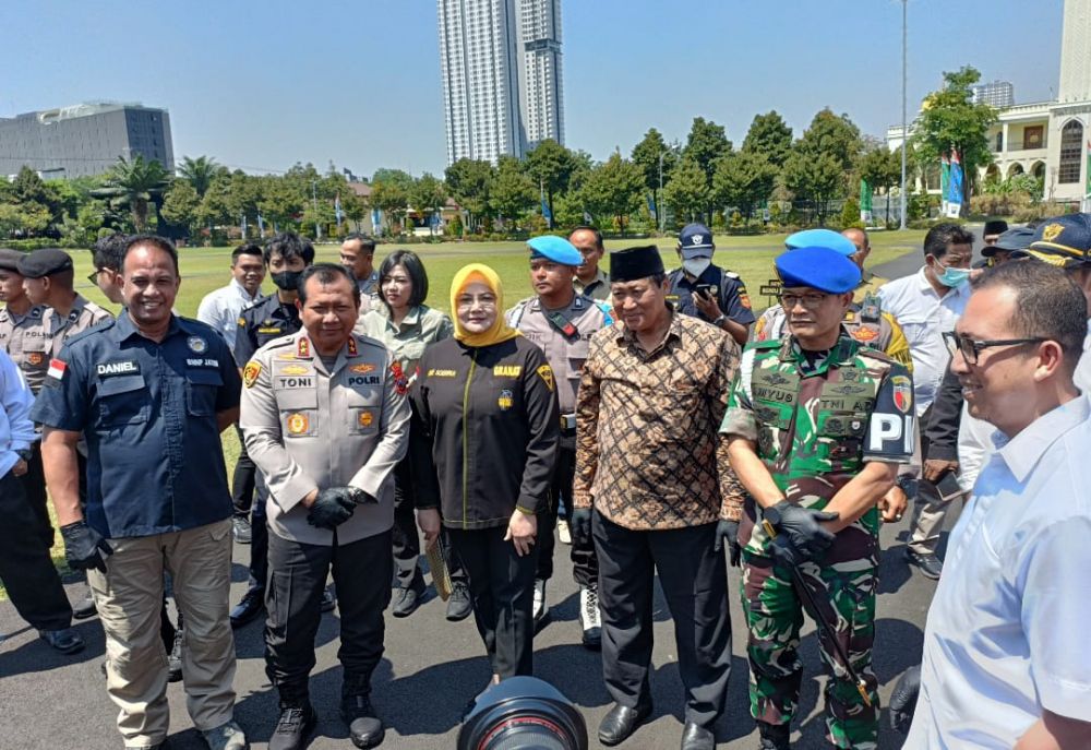 Ketua DPD Granat Dra Arie Soeripan hadiri pemusnahan barang bukti Narkoba