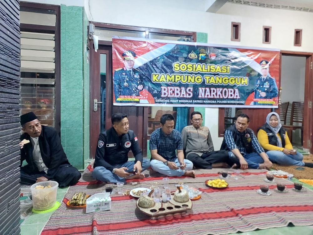 Polres Bondowoso dirikan kampung Tangguh Bebas Narkoba