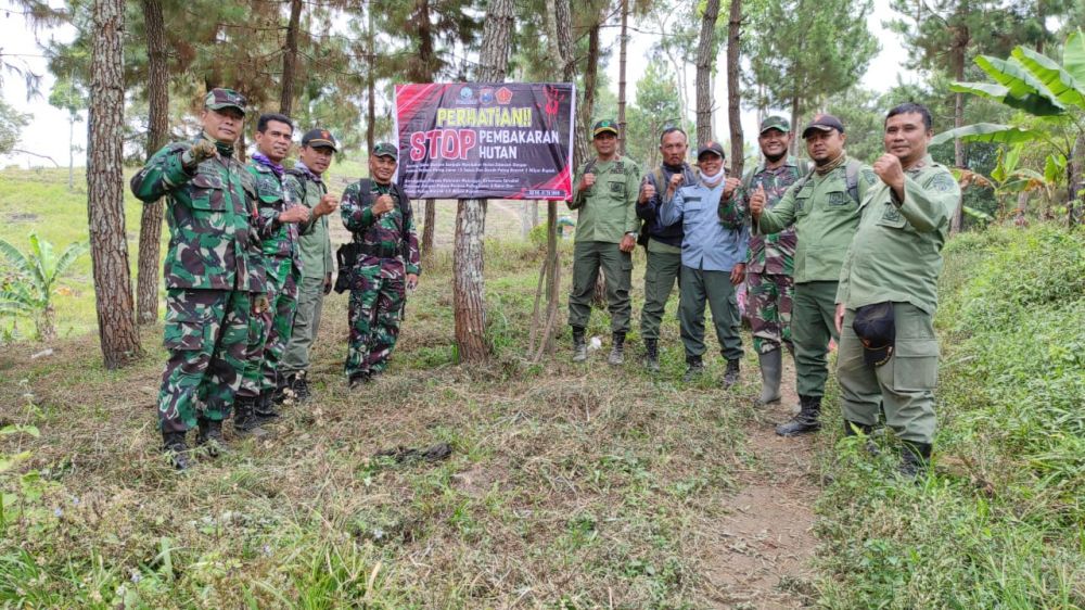Perum Perhutani KPH Malang siaga bencana dan patroli Karhutla