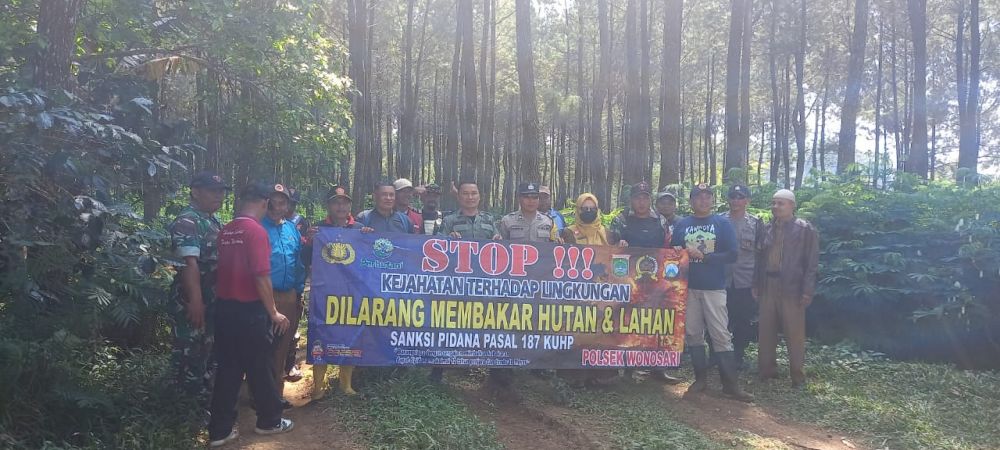 Perhutani KPH Malang apel siaga dan patroli Karhutla