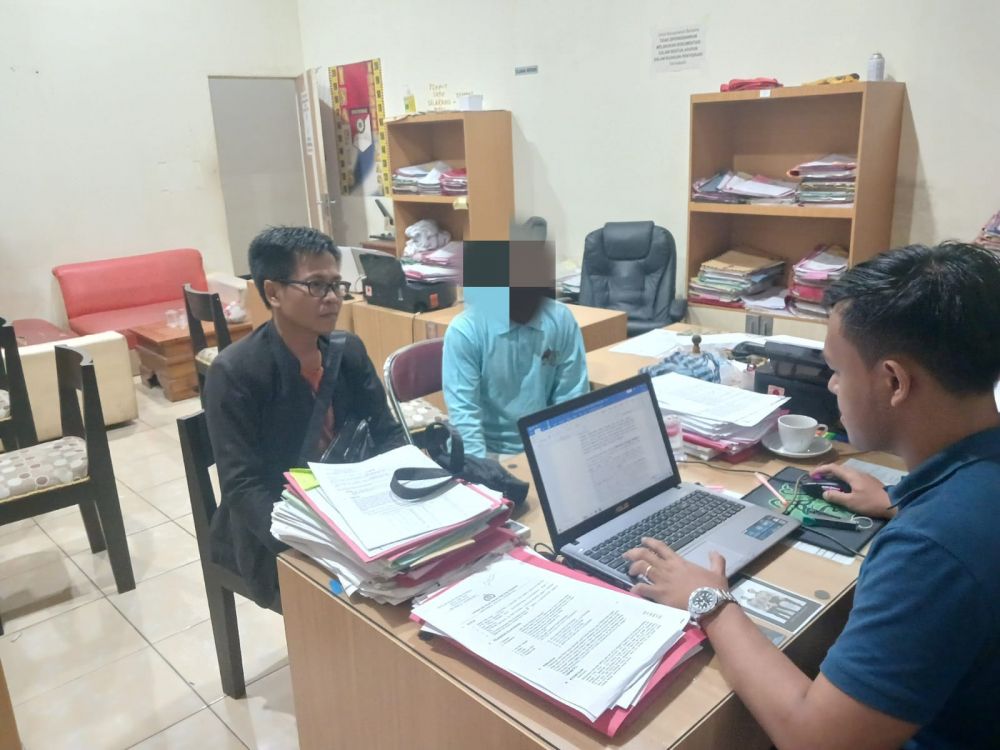 Terduga pembakaran hutan diamankan Polisi