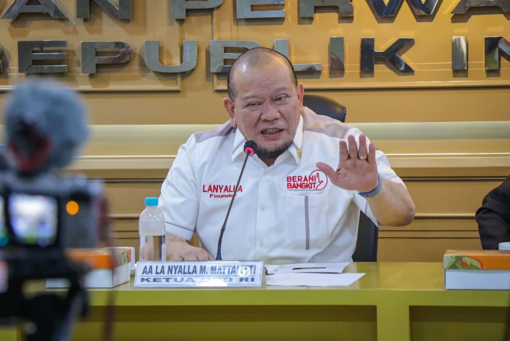 Ketua DPD RI AA LaNyalla Mahmud Mattalitti