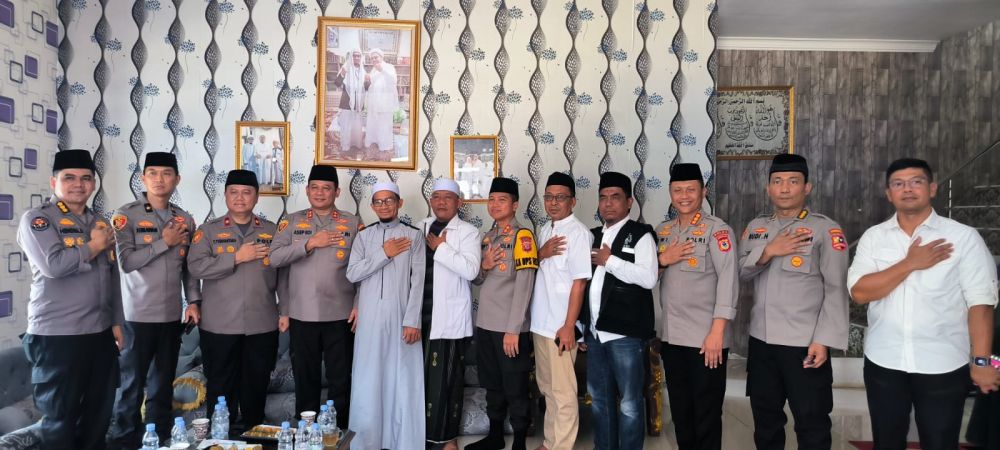 Kaops NCS Irjen pol Asep Edi Suheri saat sambang Ponpes Daarul Falah Ciamis