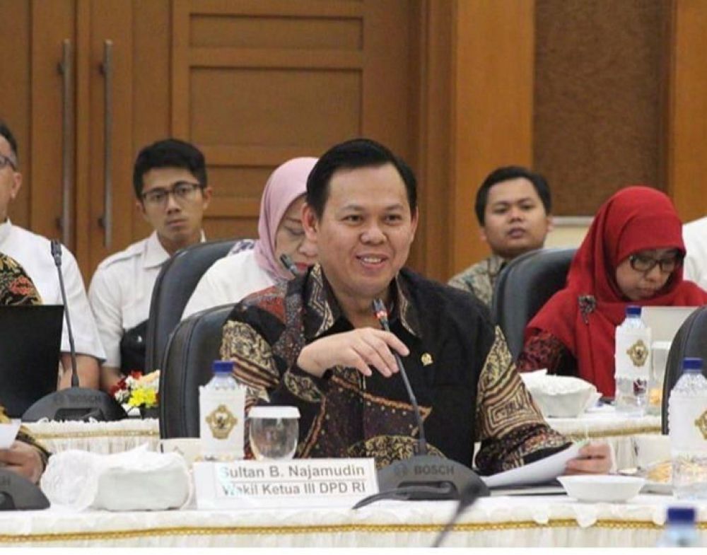 Wakil Ketua DPD RI Sultan Baktiar Najamudin