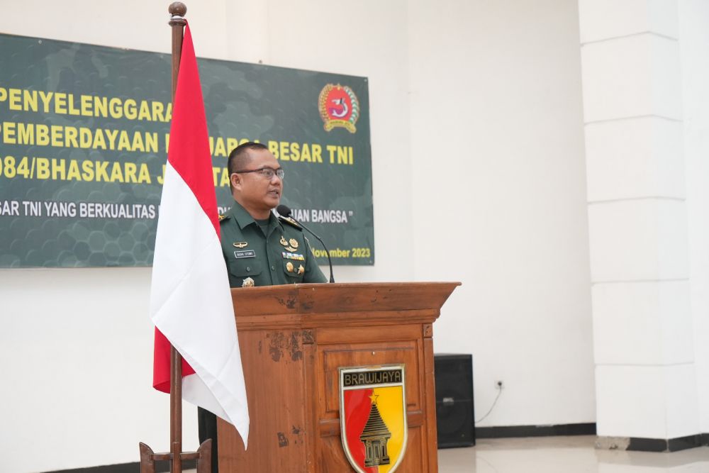 Kasrem 084/BJ Kolonel Inf Budhi Utomo 