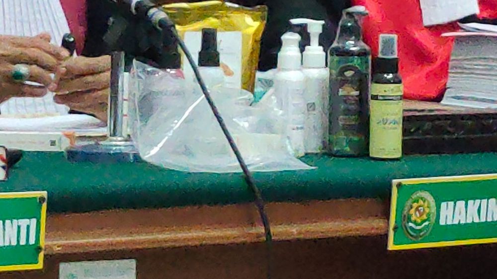 Barang bukti yang diamankan