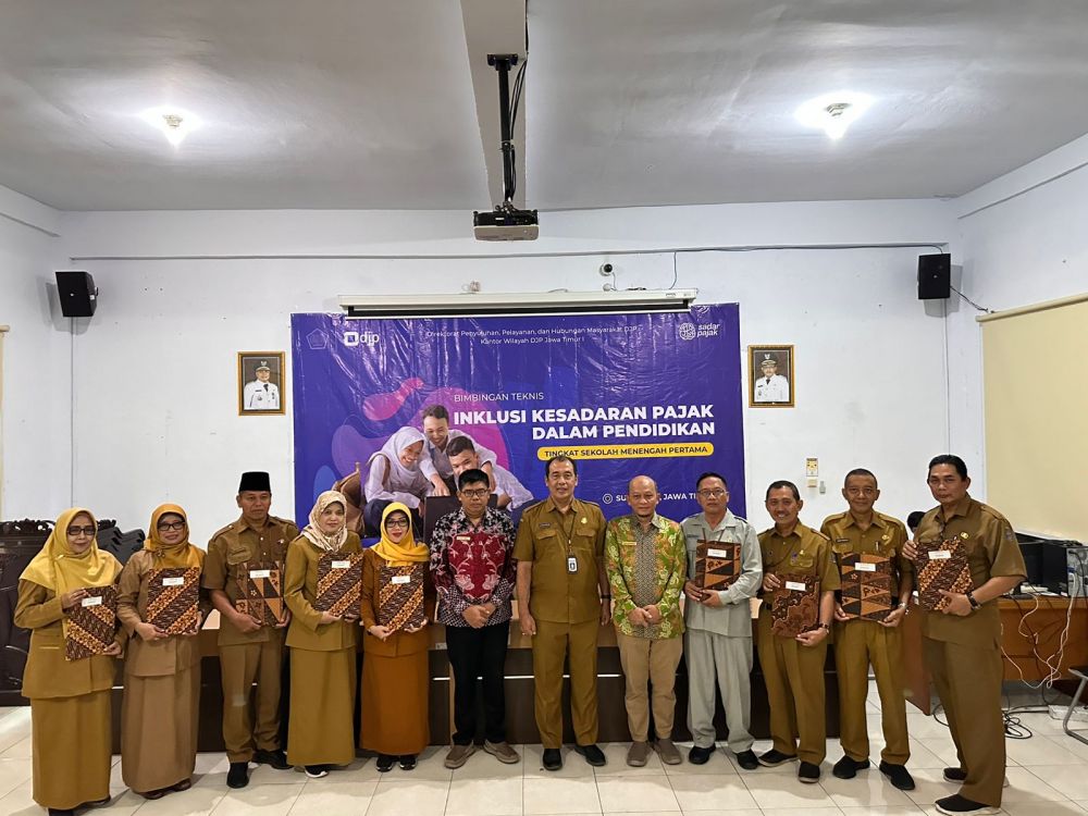 Sepuluh SMP Surabaya Dukung Inklusi Kesadaran Pajak