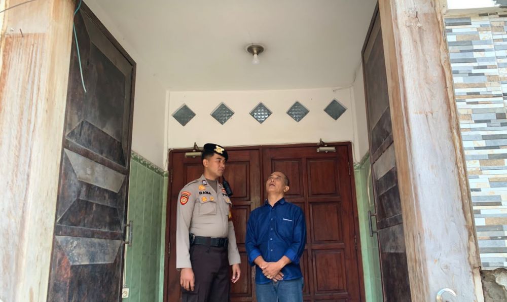 Satsamapta Polres Gresik Patroli Pengamanan Gereja