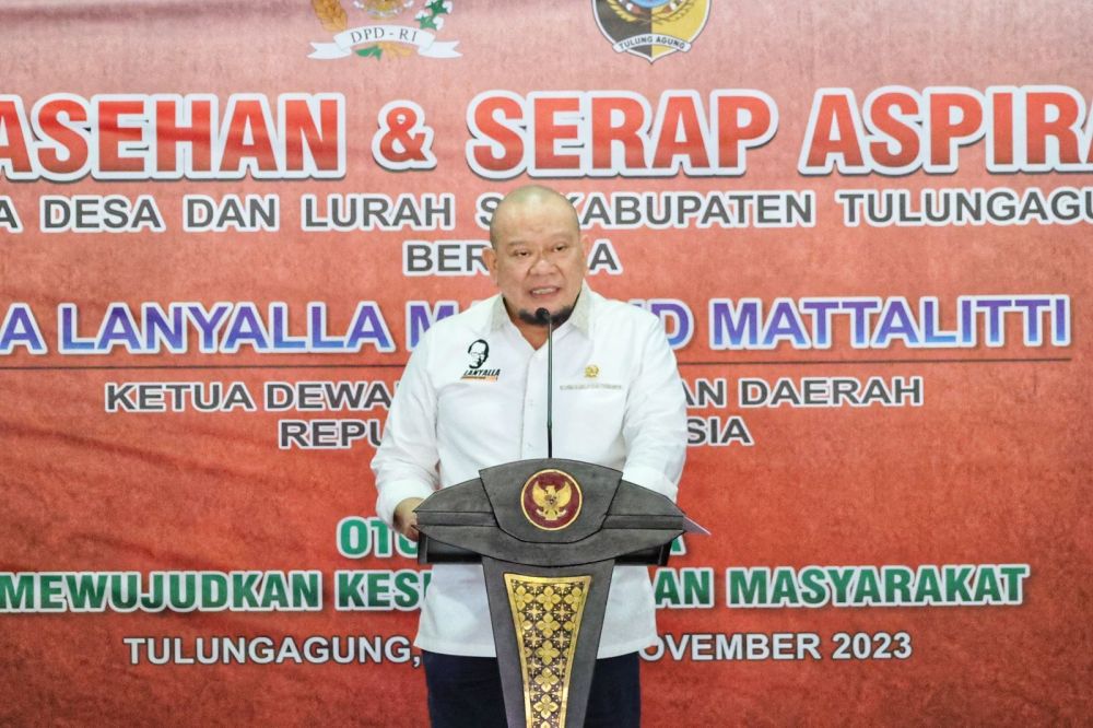 Ketua DPD RI AA LaNyalla Mahmud Mattalitti