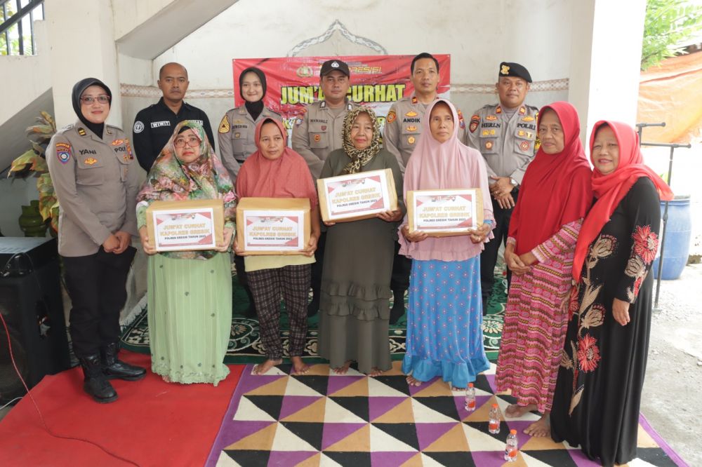 Polres Gresik gelar Jum'at Curhat