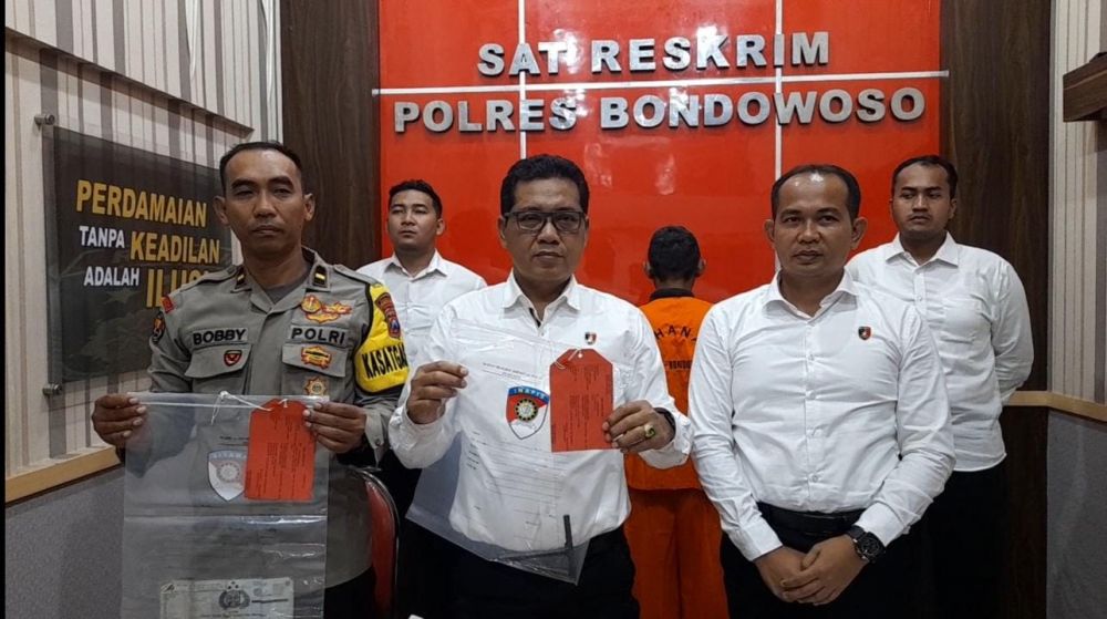 Polisi amankan tersangka beserta barang buktinya