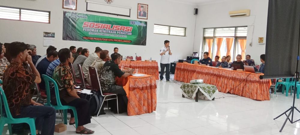 Perhutani KPH Probolinggo lakukan sosialisasi kemitraan