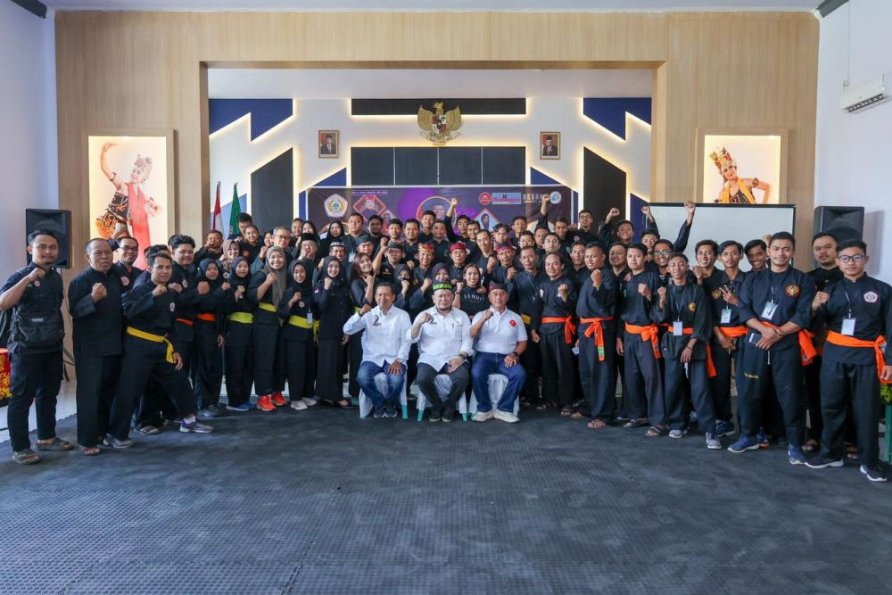 Buka National Coaching Clinic Wasit Juri dan Pelatih, LaNyalla Ingatkan Nilai Luhur Pencak Silat