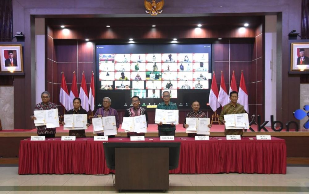 Penandatanganan perjanjian kinerja BKKBN di Jakarta