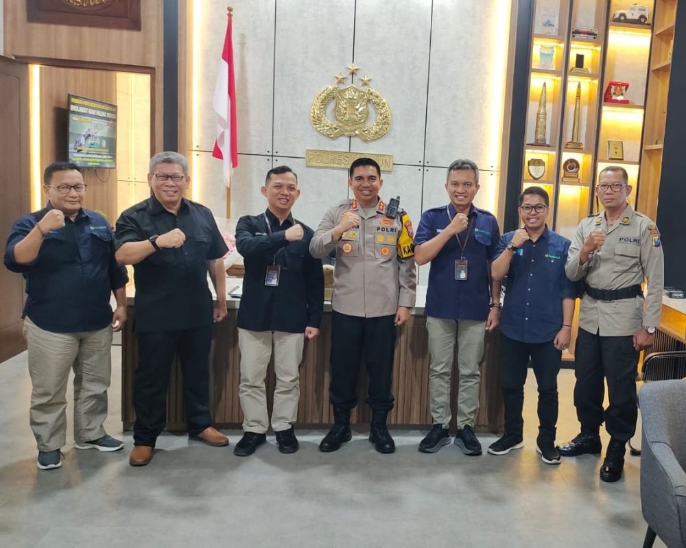 Perhutani KPH Lawu Ds silaturahmi ke Polres Madiun