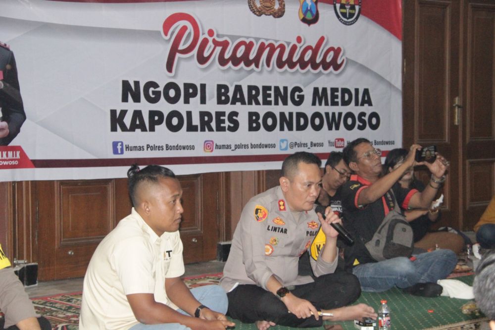Kapolres Bondowoso AKBP Lintar Mahardhono gelar Piramida