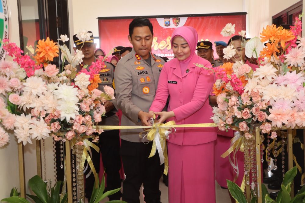 Kapolres Tulungagung Resmikan Gedung Tantya Sudhirajati, Layani Masyarakat Sepenuh Hati