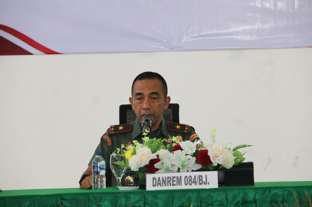 Danrem 084/BJ Brigjen TNI Yusman Madayun