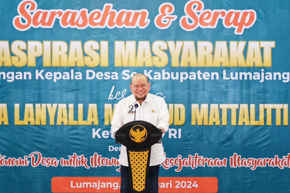 Ketua DPD RI AA LaNyalla Mahmud Mattalitti