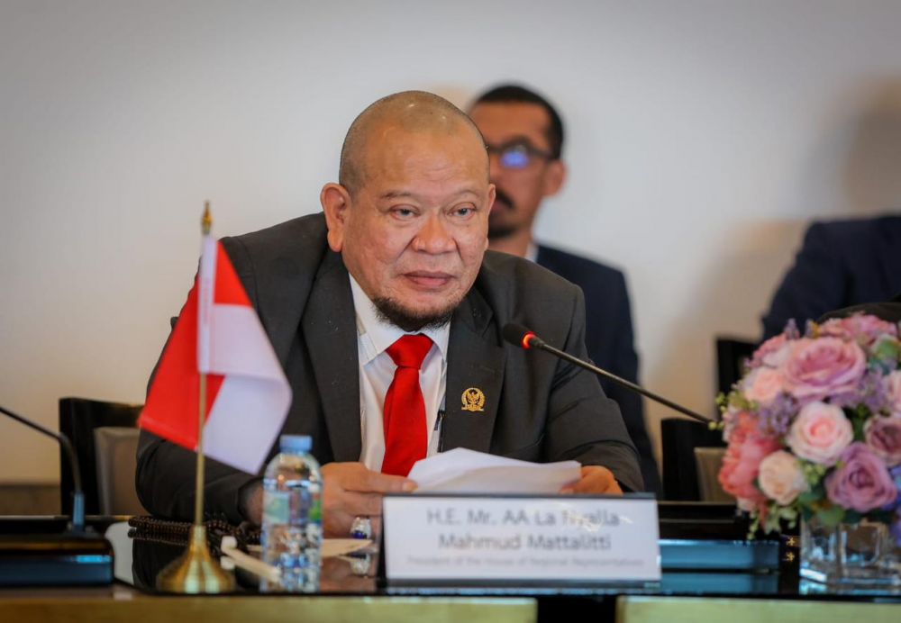 Ketua DPD RI AA LaNyalla Mahmud Mattalitti
