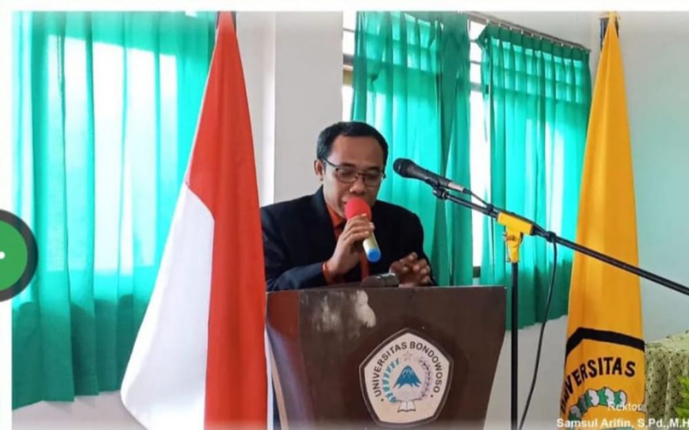 Rektor Universitas Bondowoso Ajak Civitas Akademika dan Masyarakat Jaga Kondusivitas Pemilu