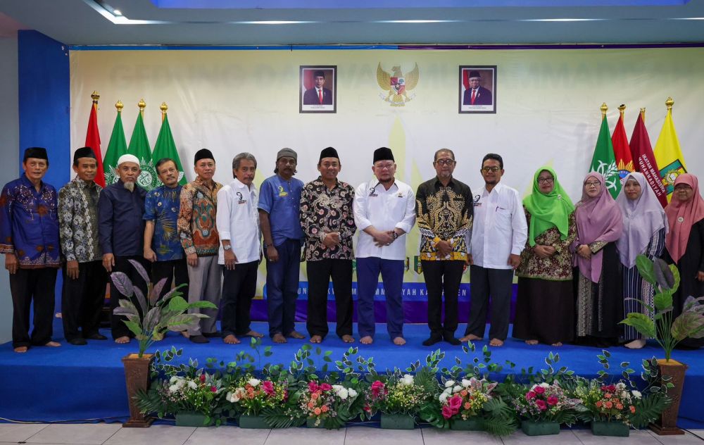 Ketua DPD RI AA LaNyalla Mahmud Mattalitti saat kunjungan kerja ke Pasuruan