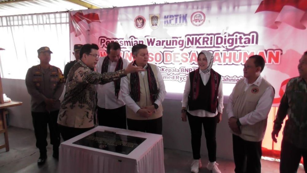 Peresmian warung NKRI Digital