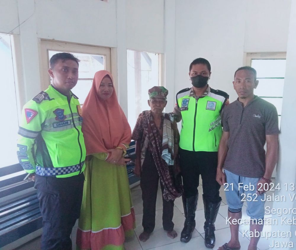 Satlantas Polres Gresik temukan orang hilang