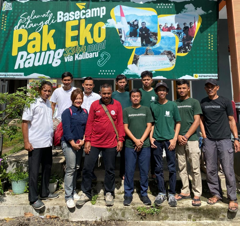 Basecamp pak Eko Gunung Raung