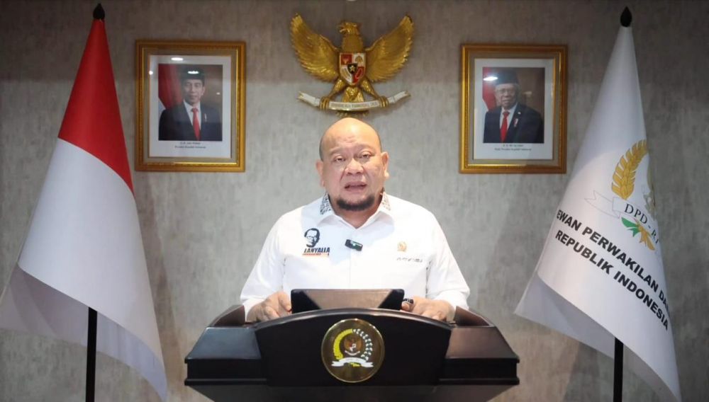 Ketua DPD RI AA LaNyalla Mahmud Mattalitti