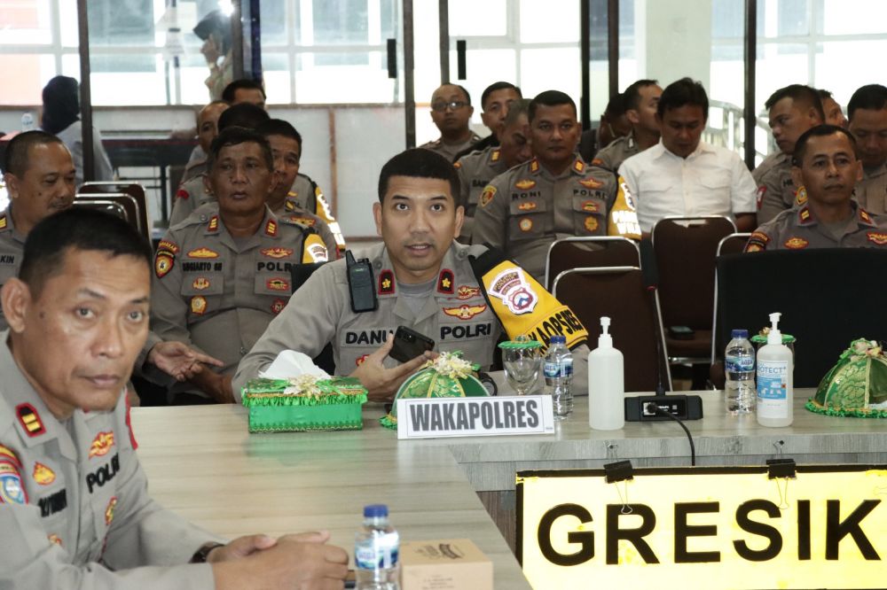 Wakapolres Gresik Kompol Danu Anindhita Kuncoro Putro