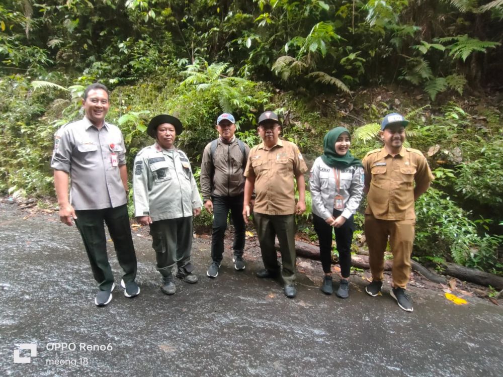 Perhutani KPH Banyuwangi Barat bersama BPBD Jatim dan PU CKPP cek lokasi