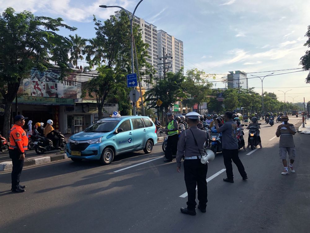 Satlantas Polres Gresik Gelar Sosialisasi Tertib Lalulintas, Operasi Keselamatan Semeru 2024