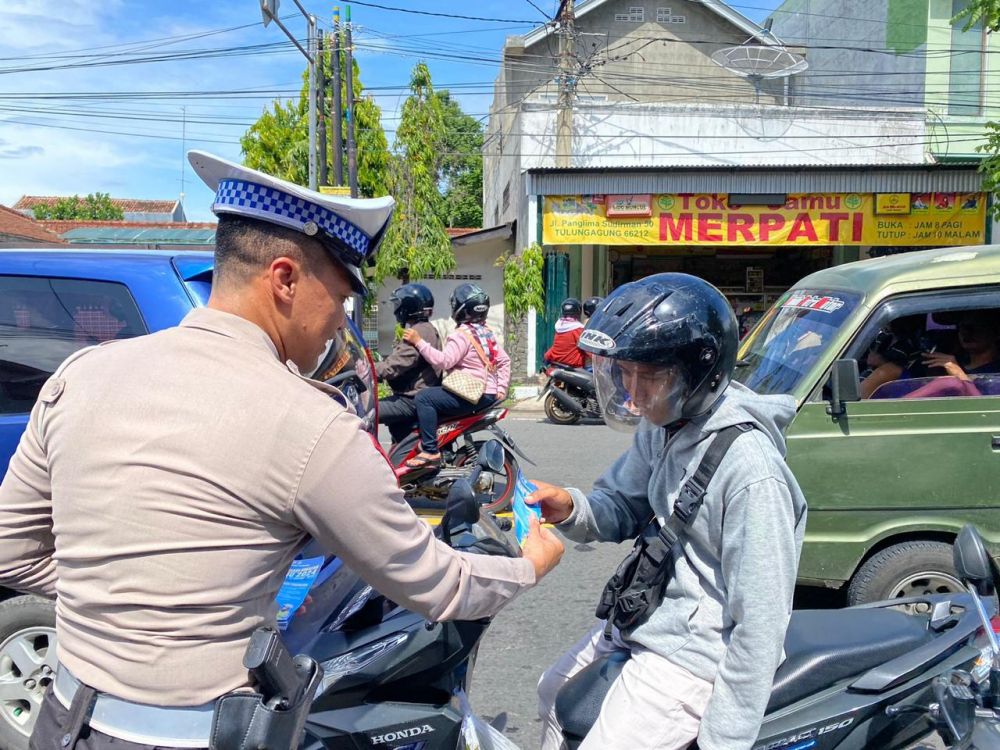 Polres Tulungagung Gelar Operasi Keselamatan Semeru 2024, Himbau Masyarakat Tertib Lalin