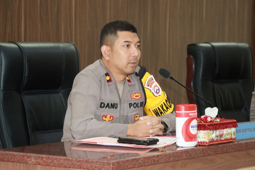 Wakapolres Gresik Kompol Danu Anindhita Kuncoro Putro