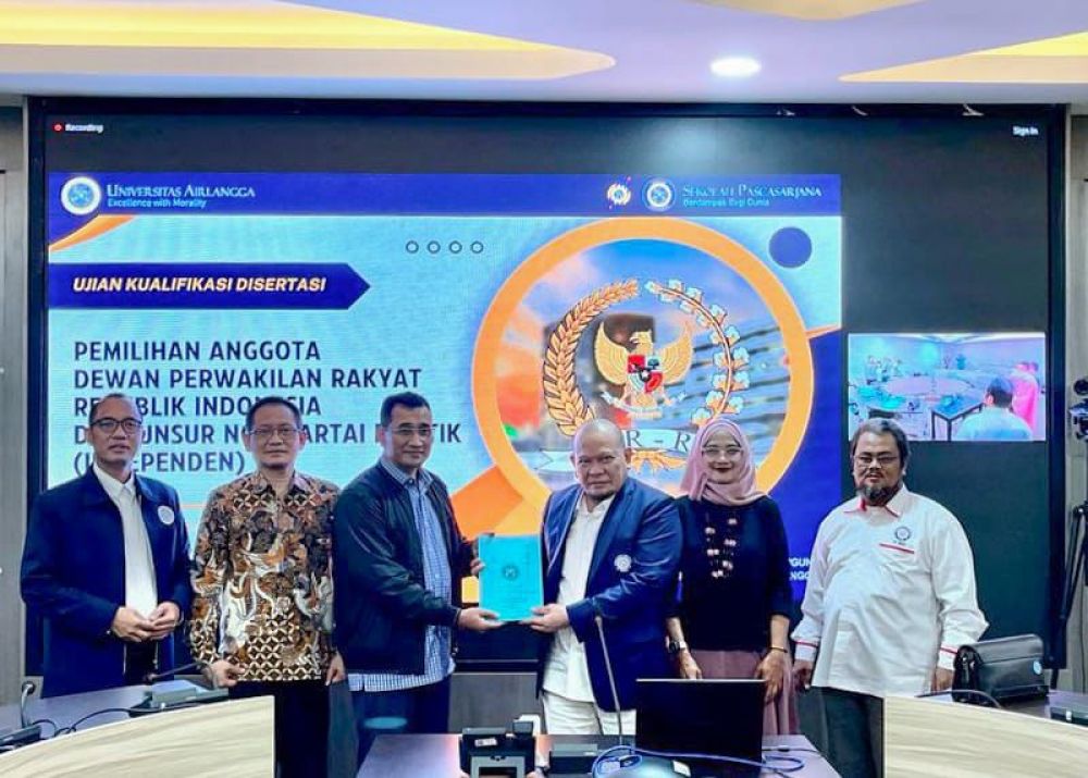 Ketua DPD RI AA LaNyalla Mahmud Mattalitti saat reses ke Surabaya 