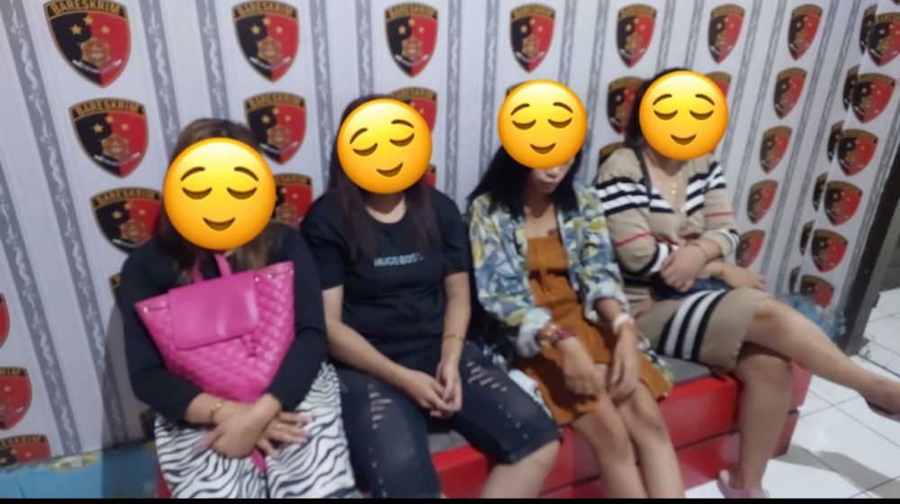 Polsek Rayon Barat Gelar Operasi Pekat 2024, Amankan 4 Wanita Diduga PSK
